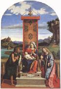 CARACCIOLO, Giovanni Battista The Virgin and Child between John the Baptist and Mary Magdalen (mk05) china oil painting reproduction